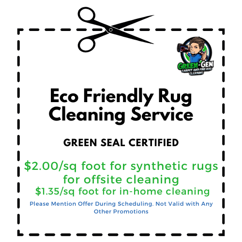 Eco-Friendly Rug Cleaning Pricing