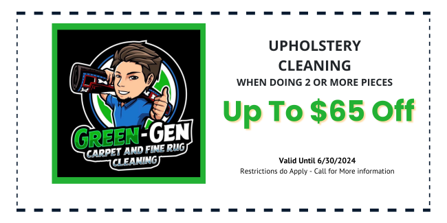 $65 off upholstery cleaning coupon