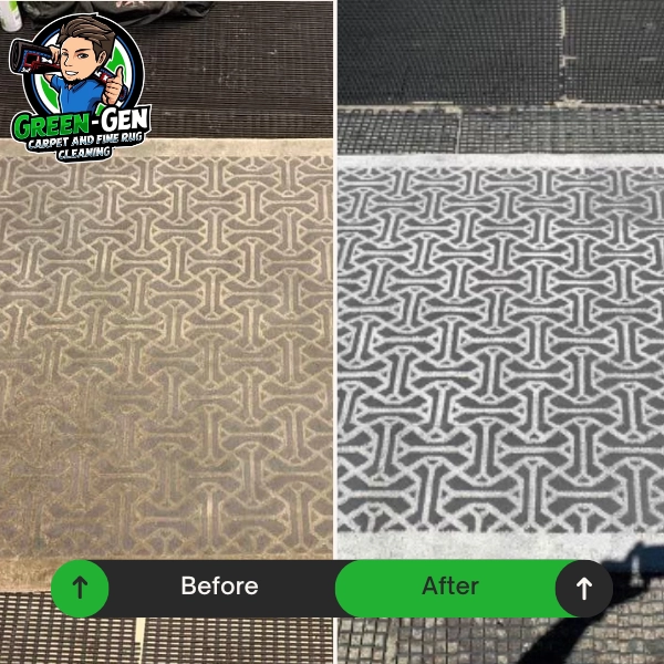 rug cleaning before and after in Hoffman Estates, Illinois