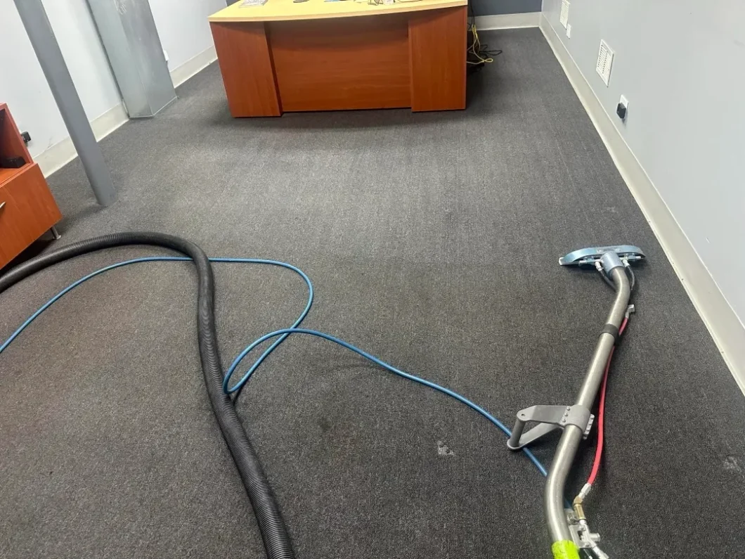 spring carpet cleaning process at home